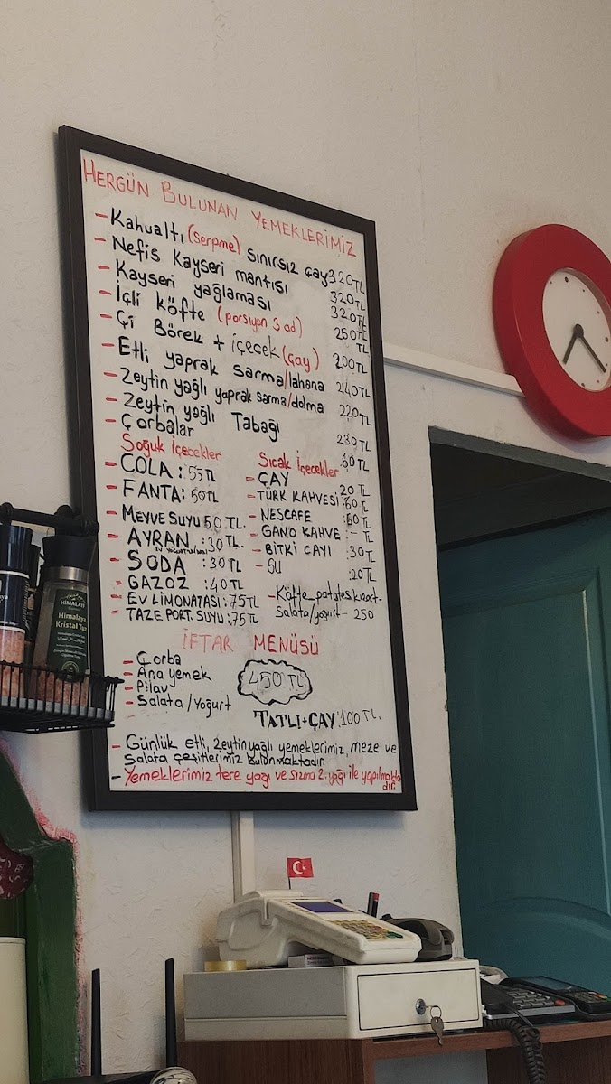 Menu Kayseri Mutfağı-5